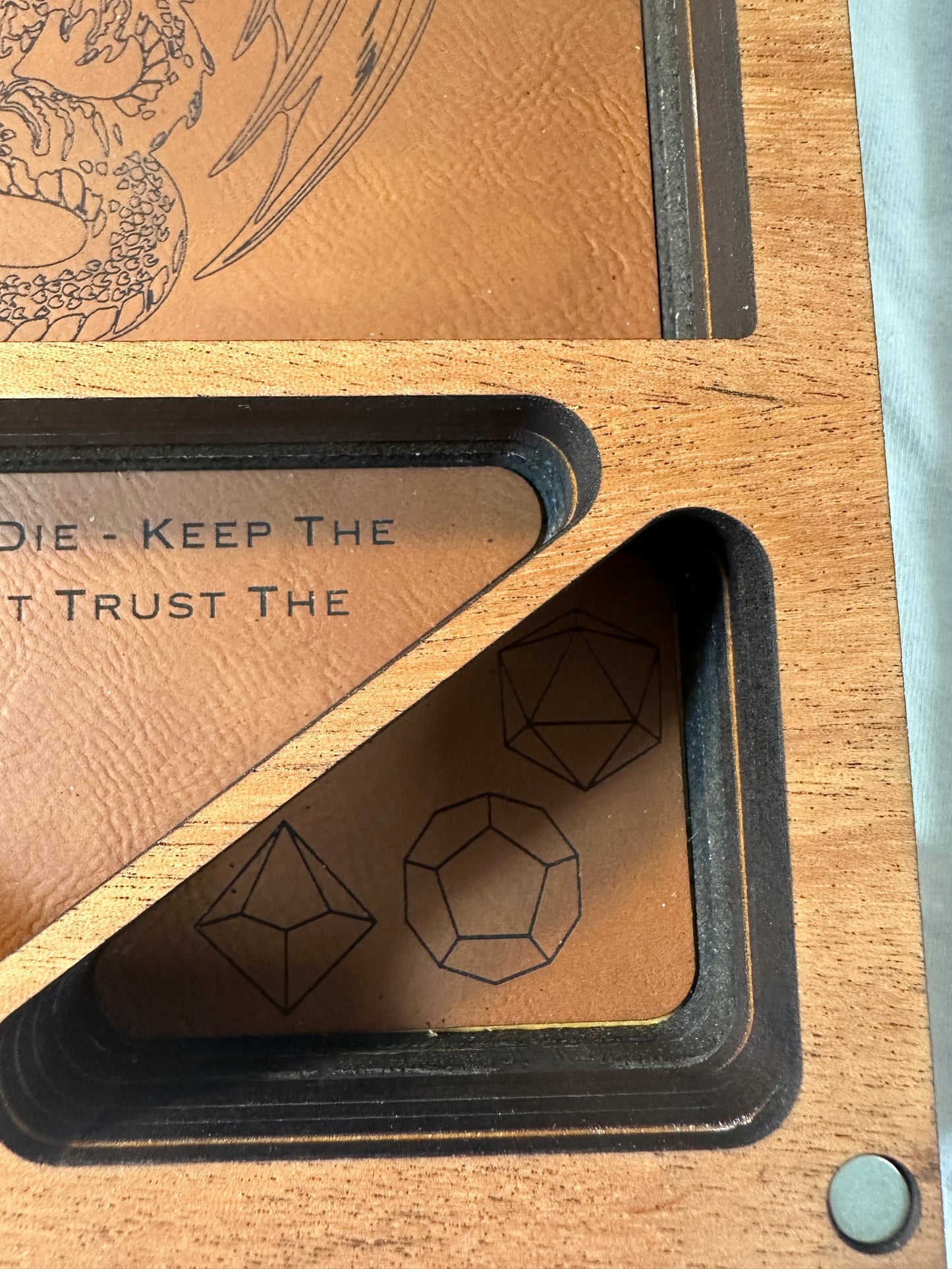 Dragonforge Wyrmkeeper’s Hoard Dice Rolling Tray