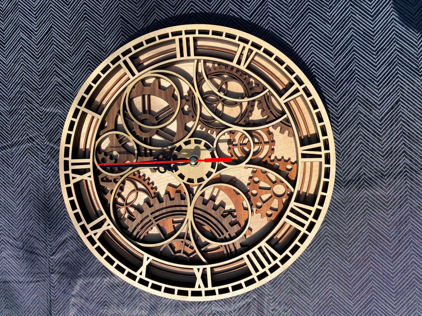 Steampunk Style 5 Layer Clock