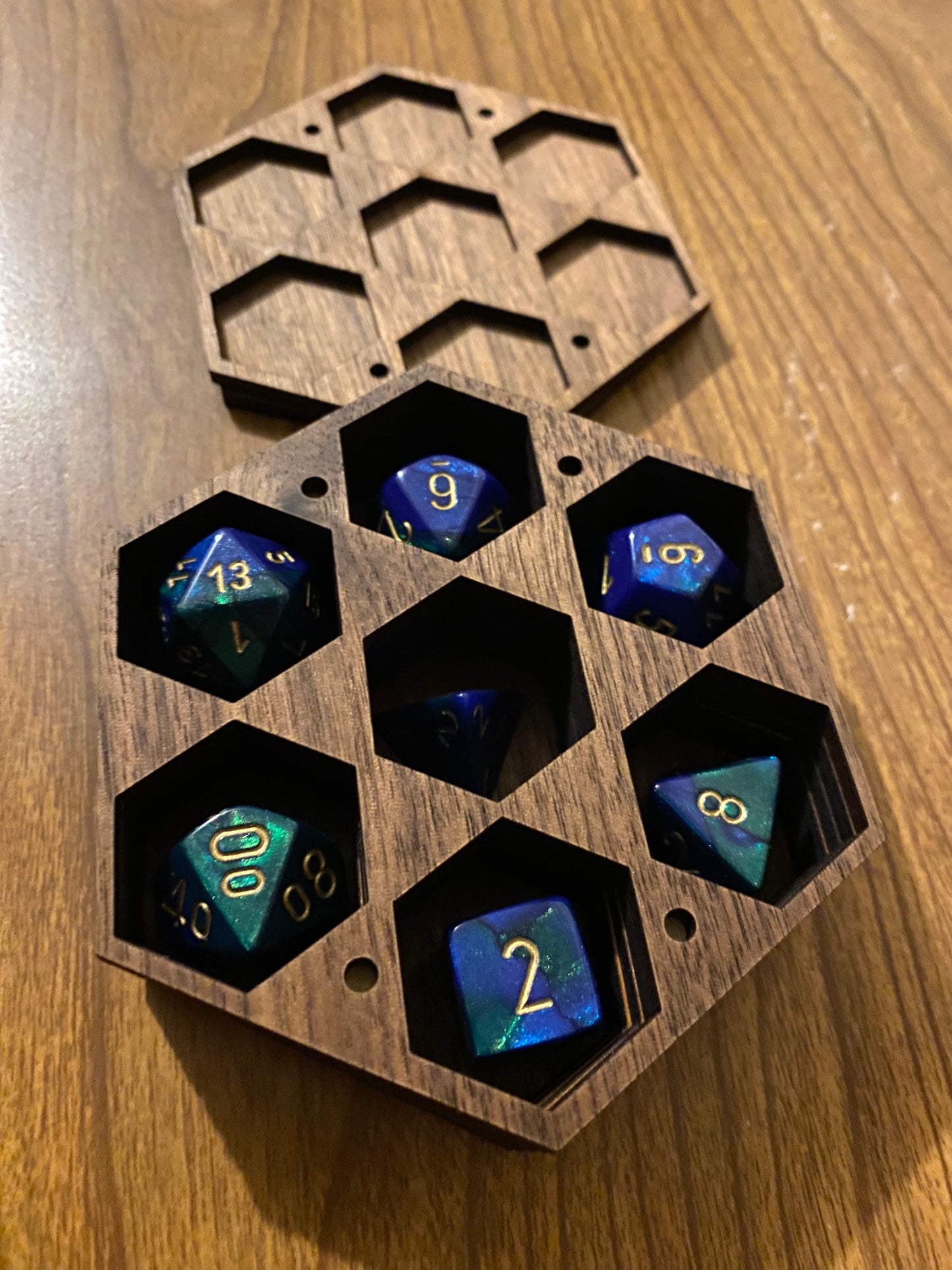 Hexagon Shaped Small Dice Box