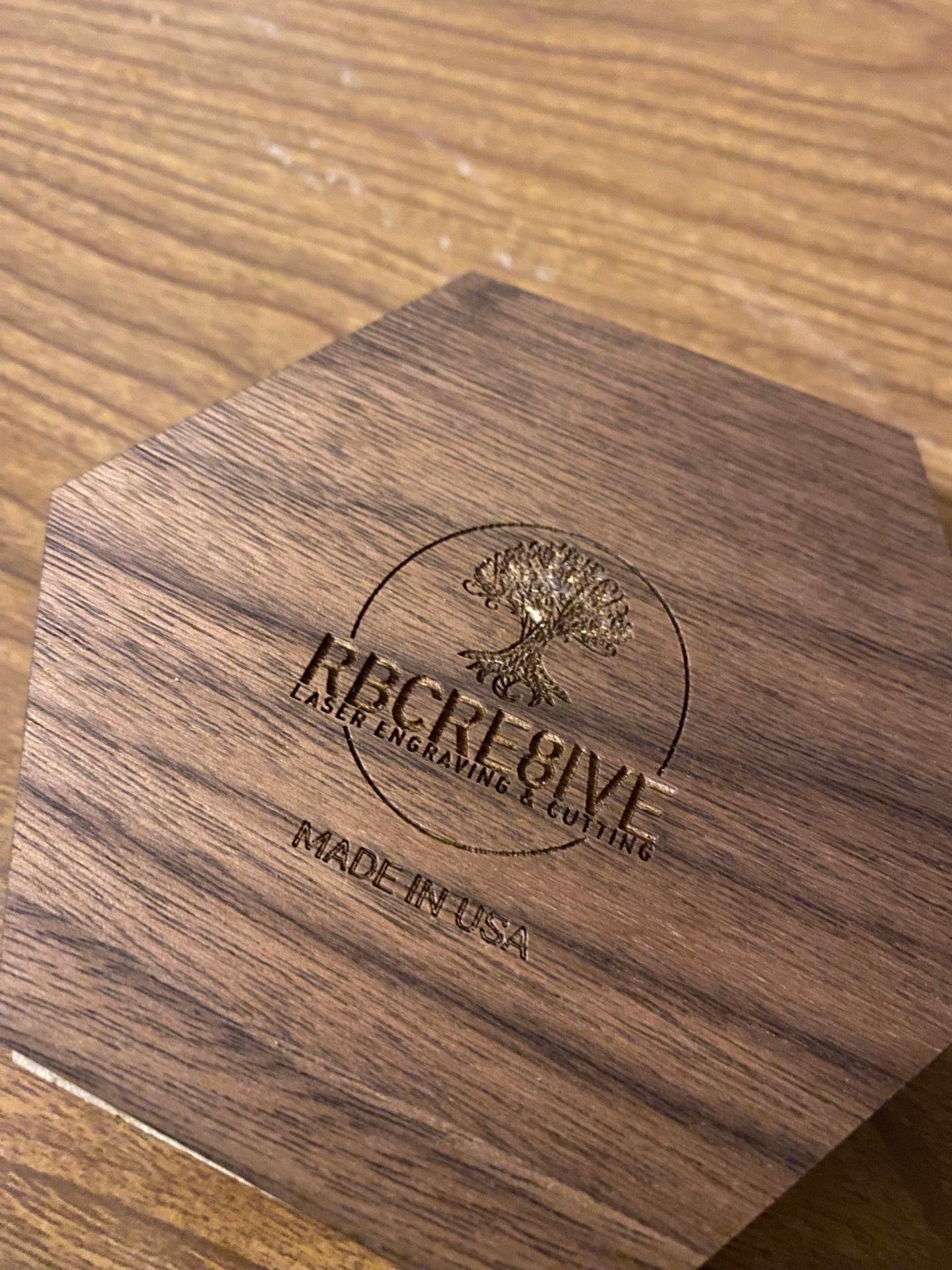 Hexagon Shaped Small Dice Box