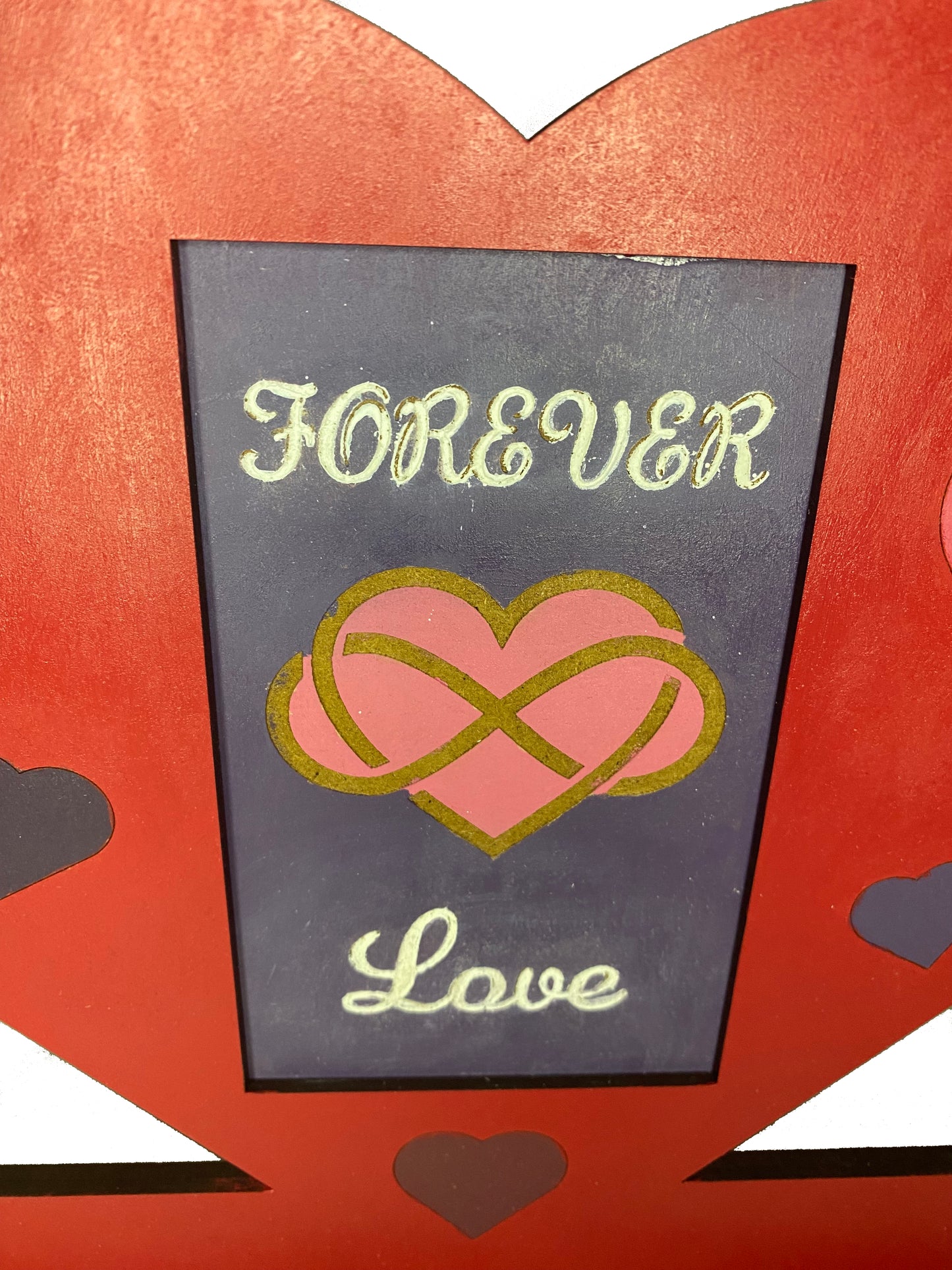 Craft & Sip 2-Layer Personalizable Heart