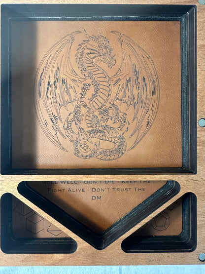 Dragonforge Wyrmkeeper’s Hoard Dice Rolling Tray