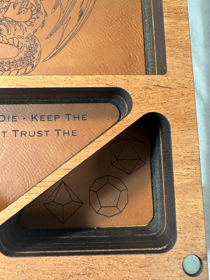 Dragonforge Wyrmkeeper’s Hoard Dice Rolling Tray