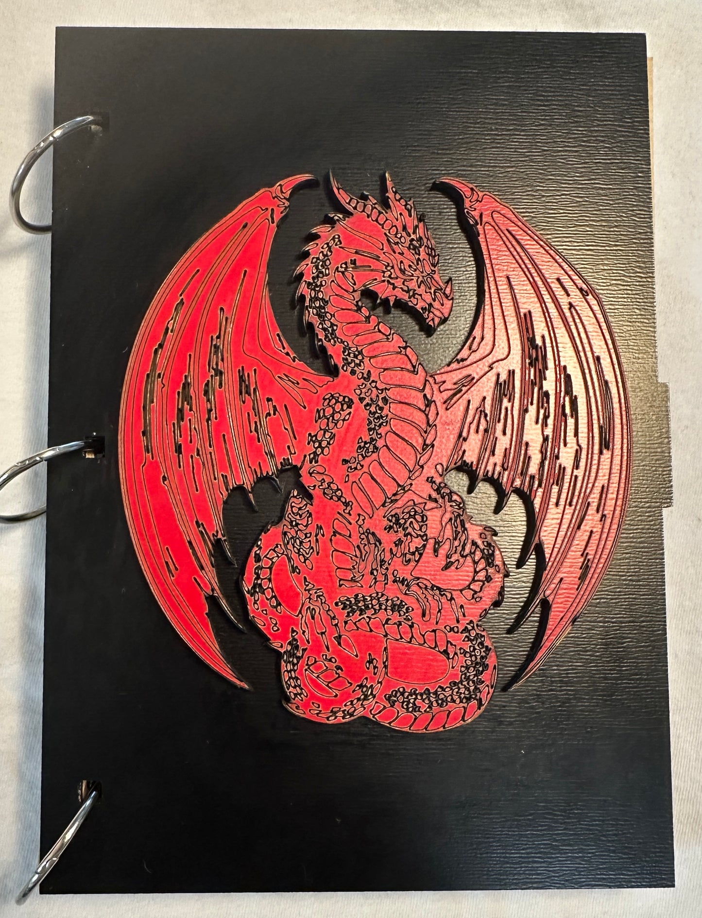 Dragonforge Wyrmkeeper’s Hoard Red & Black Campaign Journal