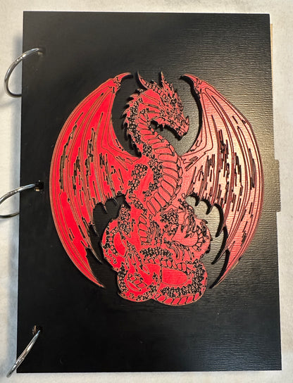 Dragonforge Wyrmkeeper’s Hoard Red & Black Campaign Journal