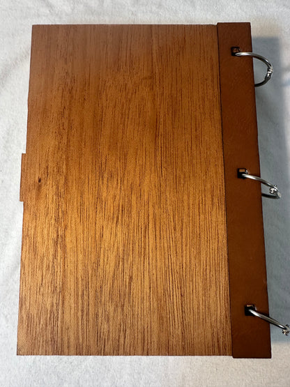 Fantasy 3D Laser Engraved TTRPG Player or DM/GM Adventure Notebook Journal