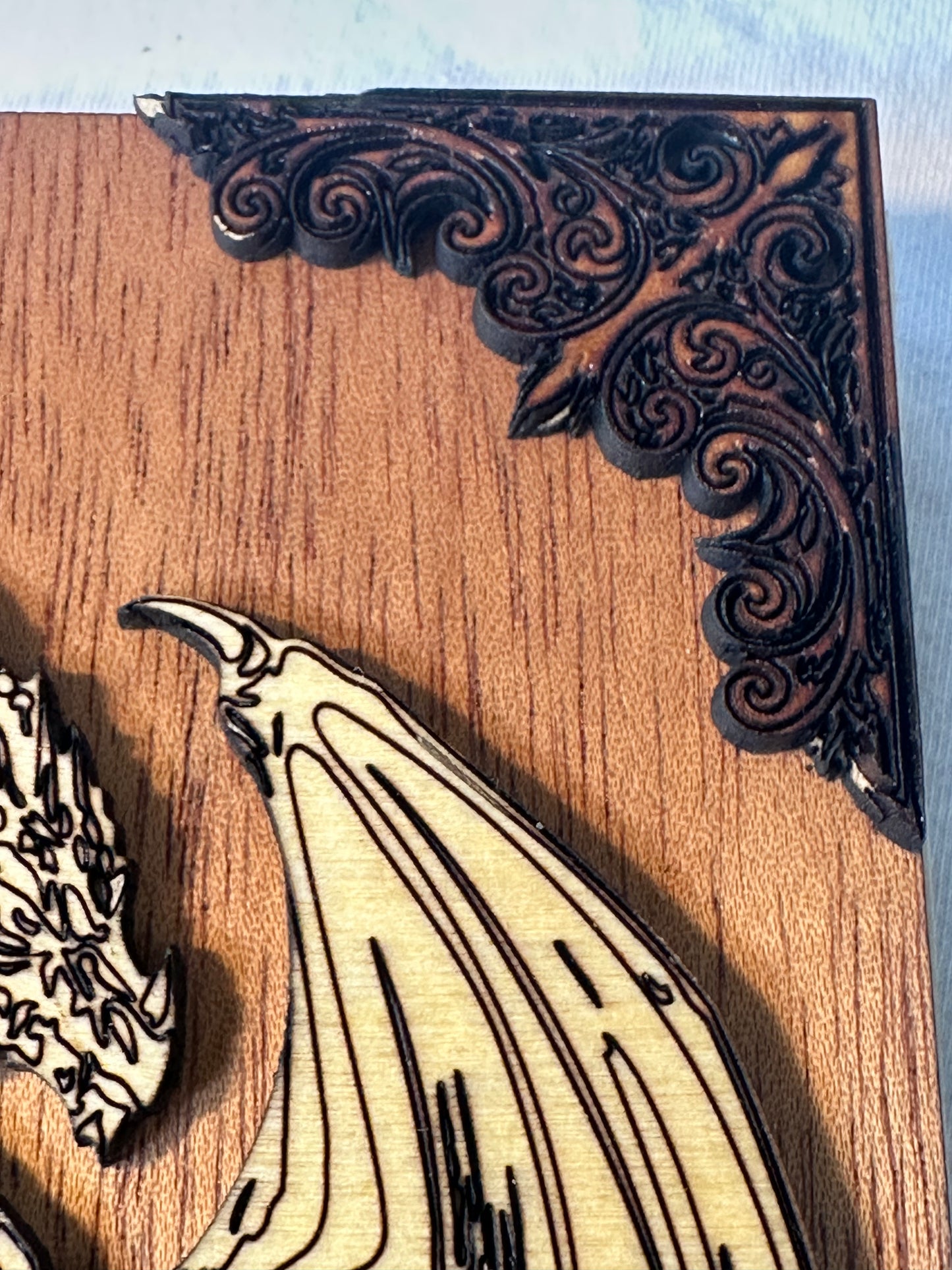 Fantasy 3D Laser Engraved TTRPG Player or DM/GM Adventure Notebook Journal