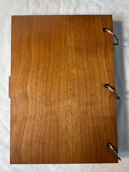 Fantasy Laser Engraved TTRPG Player or DM/GM Adventure Notebook Journal