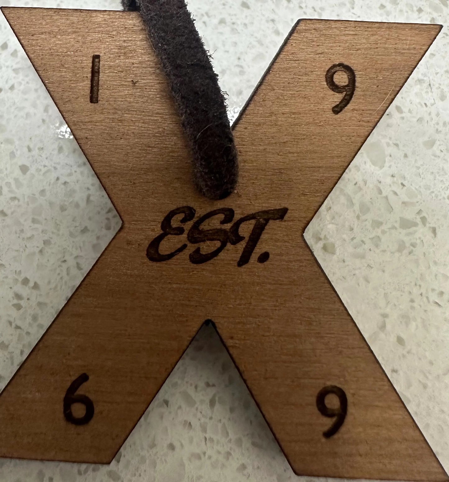 GenX Boho Style Leather Necklace w/ Wooden Pendant