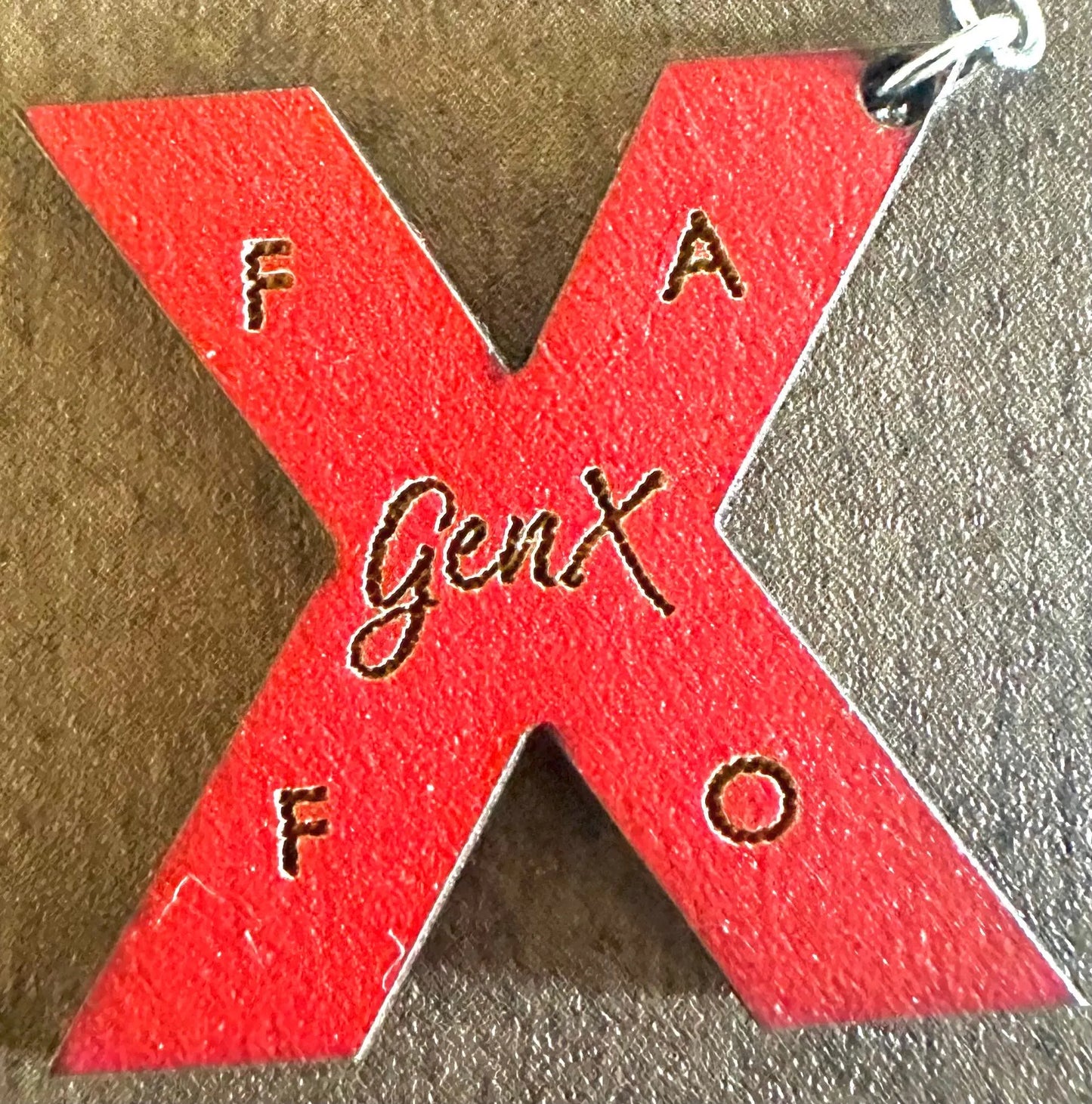 GenX Boho Style Leather and Wood Earrings