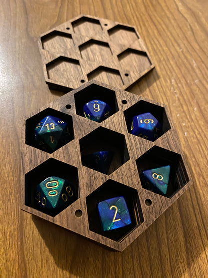 Hexagon Shaped Small Dice Box