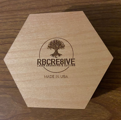 Hexagon Shaped Small Dice Box